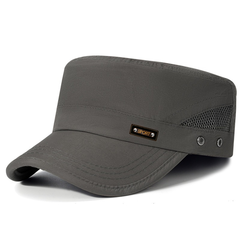 Men's Summer Thin Quick-Drying Flat-Top Hat