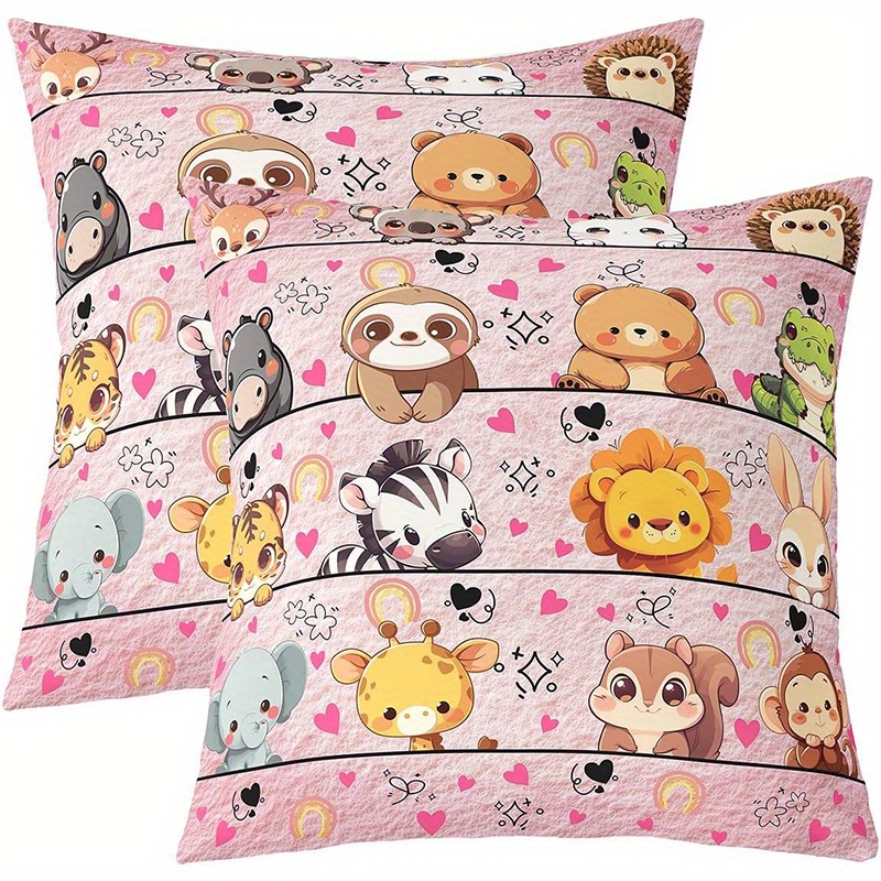 piezas almohada animales estilo dibujos Temu Uruguay