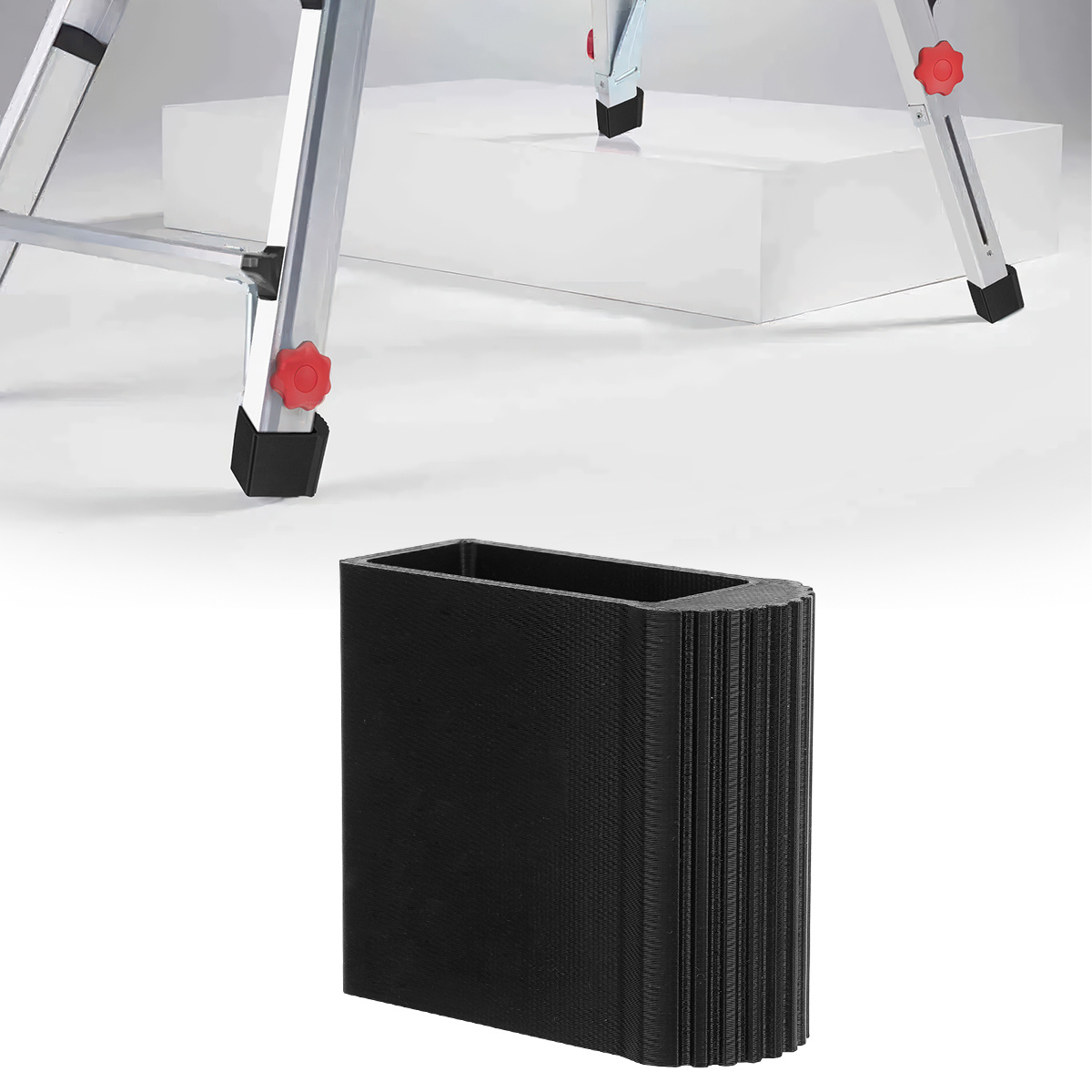 Image of Replacement Foot For , Designed For Stairs, Featuring A Non-slip Cover With A Honeycomb Buffer To Protect Floors From Scratches. Ideal For For Home And Industrial Applications