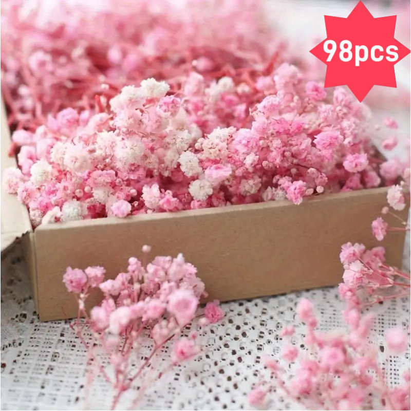 98pcs of artificial flowers suitable for wedding centerpieces home decoration christmas thanksgiving easter hanukkah suitable for   indoor and outdoor use vase filling crafts holiday decorations wedding decor