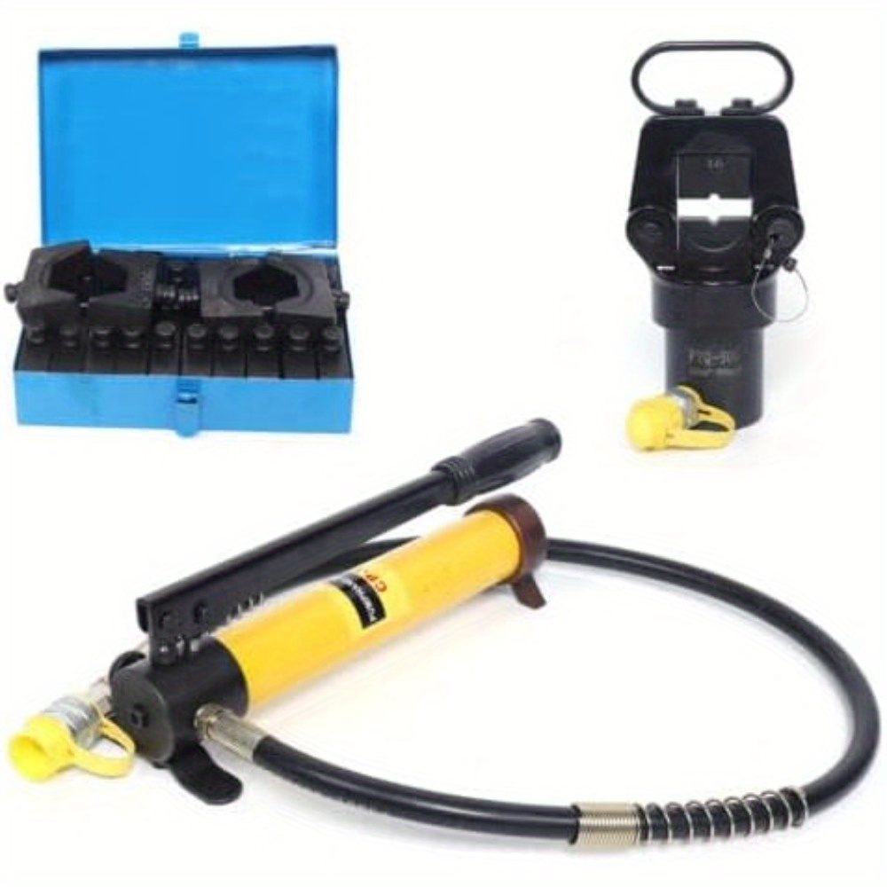 Split Hydraulic Clamp, With A Load Weight Of 15t, Crimping Dies (16, 25, 35, 50, 70, 95, 120, 150, 185, 240, 300, 400, 500mm²), Used In Power, Chemical, Steel, , And Other Industries