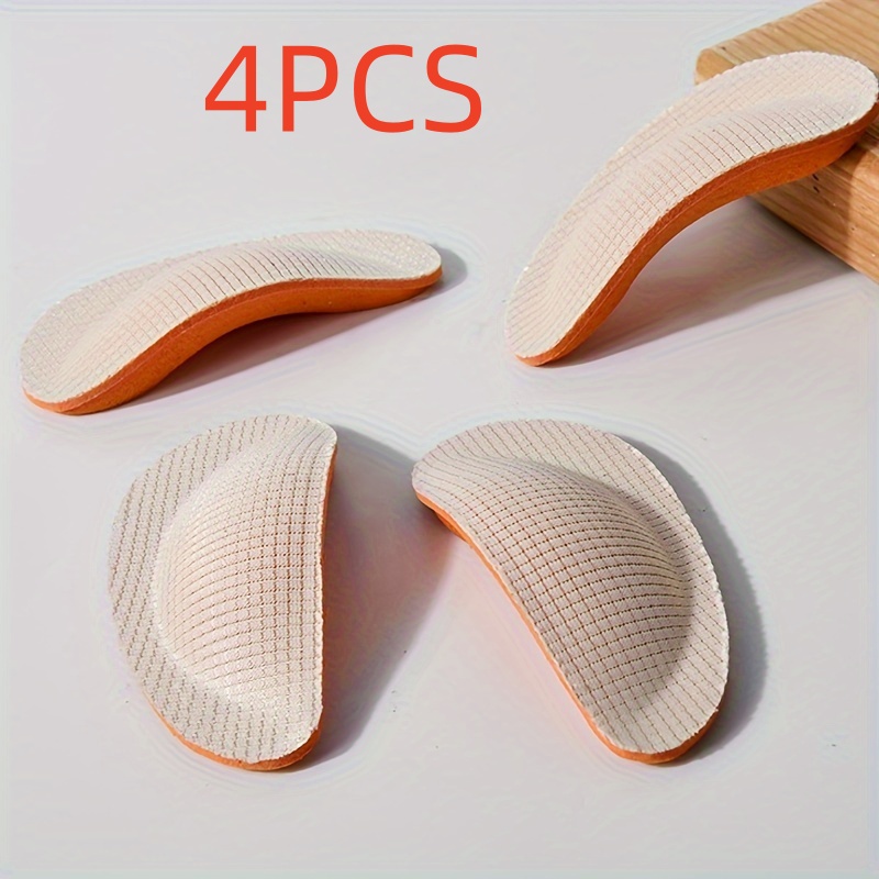 Image of 2/4/6/8/10pcs Eva Support Insoles For Flats- Comfortable Half Size Insoles With Textured Surface, Shock Absorption Design, Unisex, Support Insoles| Ergonomic | Shock Absorption