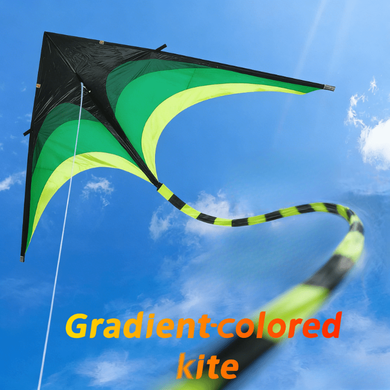 Image of Gradient-colored Triangle Kite, Featuring A And Fast . Includes A Free String Board And Kite String (string Board Color May ). An For Outdoor Activities And For Children