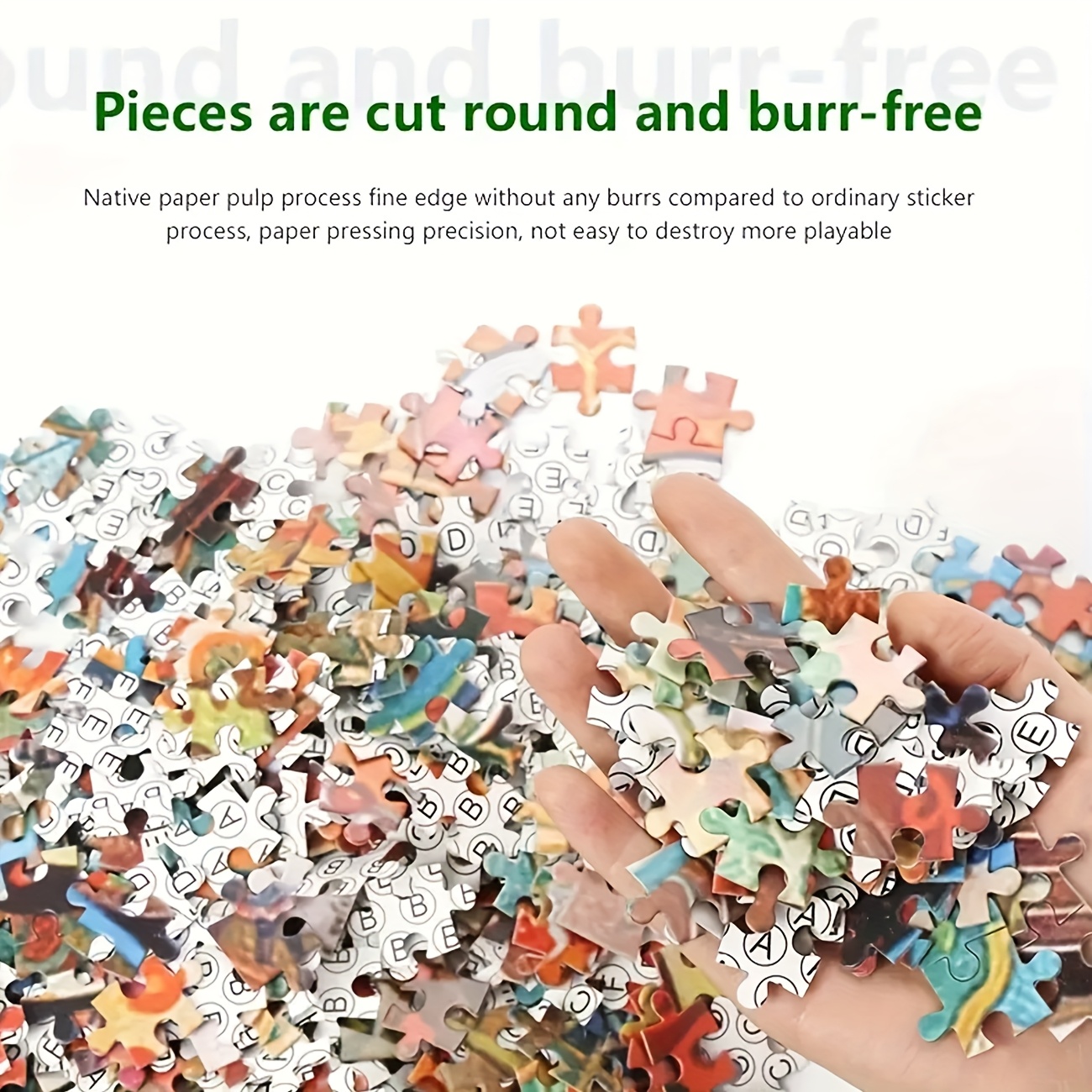 DIY 500/1000/1200/2000pcs Tropical Beach Jigsaw Puzzle for Home Decor