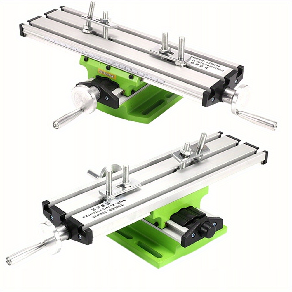 Multifunctional Drilling And Milling Table With 3 T-slots, Suitable For Micro Bench Drills And Electric Drill Stand Series