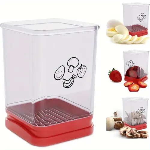 fruit slicer cup speed cutter for grape egg stainless steel vegetable cutting kitchen gadget kitchen portable slicing tool 1pc