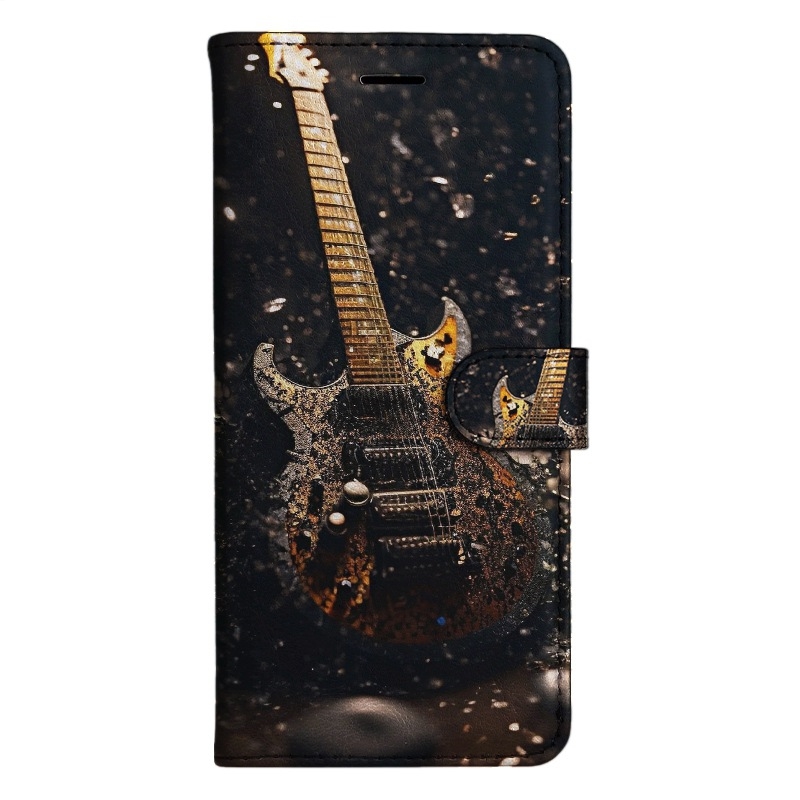 TEMU Phone Case: Electric Guitar Flip Wallet Case Sutible For M10 A10s A20s A30s A50s A51 A71 A31 A42 A12 A32 A52s A72 A22 A13 A04s A53 A33 A14 A34