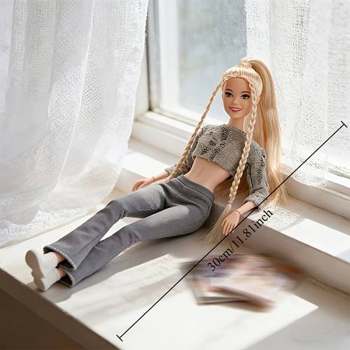 interchangeable collection series bjd fully for makeup and styling a trendy doll with long suitable as a party decoration ideal for back to school