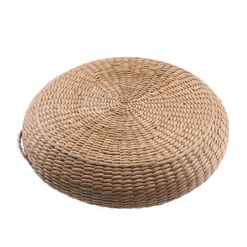 10cm thickened straw cushion solid round seat cushion chair pad tatami floor mat suitable for yoga meditation living room balcony office and outdoor use