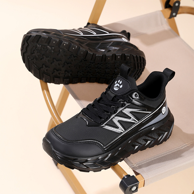 Men's Casual Sports Shoes with Thickened Wide Toe Design