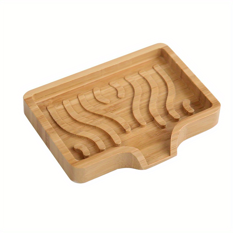 Image of Soap Dish For Draining, Suitable For Hotels Or Home Use, Countertop Storage Rack For Bathrooms, Soap Holder For Restrooms, Soap Dry And Tidy.