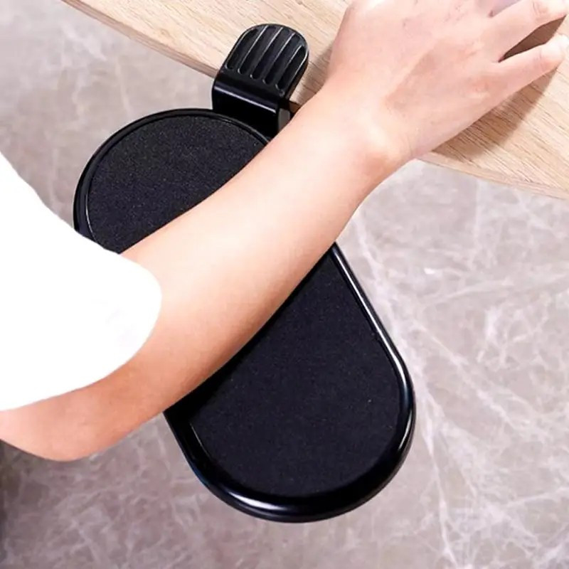 

Ergonomic Adjustable Desk Armrest With 180° Swivel Mouse Pad Holder - Enhancing Office Accessory For Home And Work