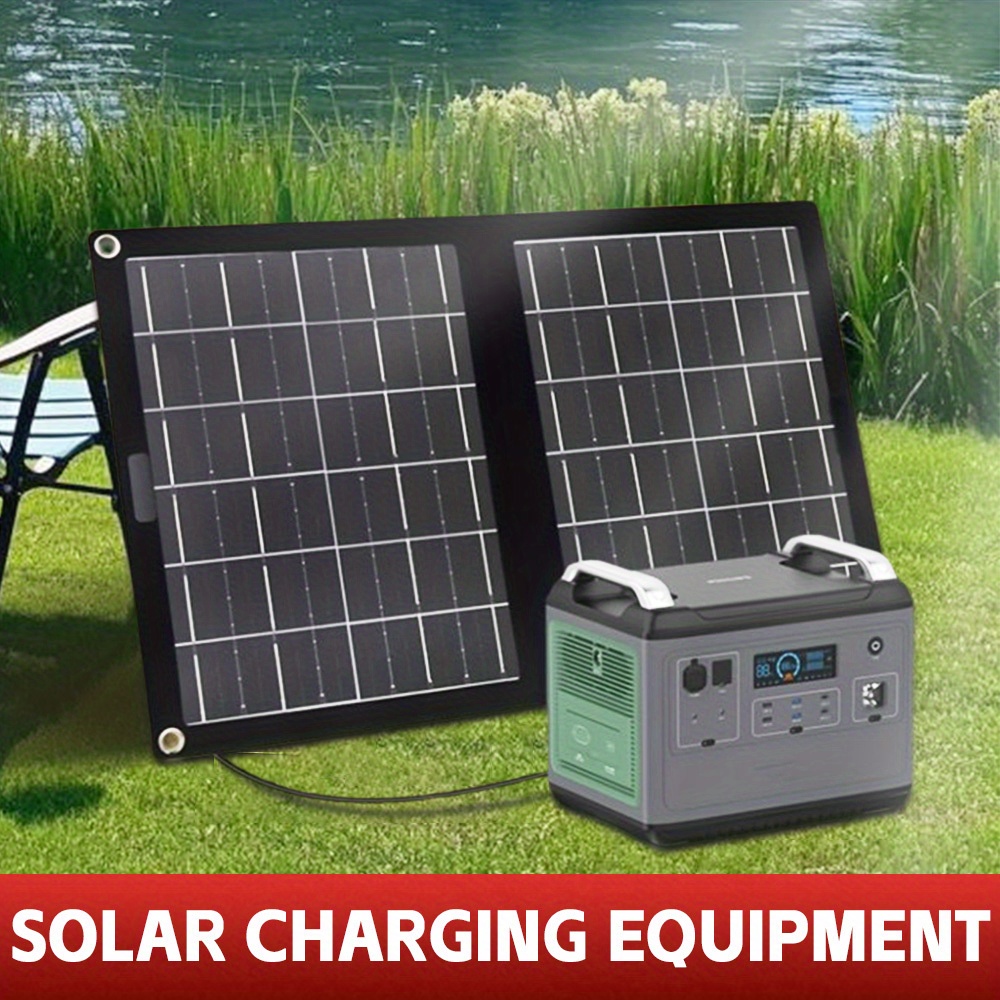 item picture portable solar panel charger foldable 10 20w output usb connector universal charging 36  solar powered charging equipment for phones accessories travel friendly
