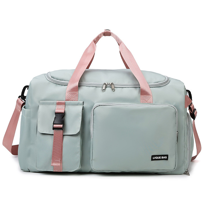 Image of 42l Large-capacity Travel Bag With Separate Shoe Compartment - Ideal For Fitness Workouts, Gym Trips, Sports, Business Travel, And Short Getaways