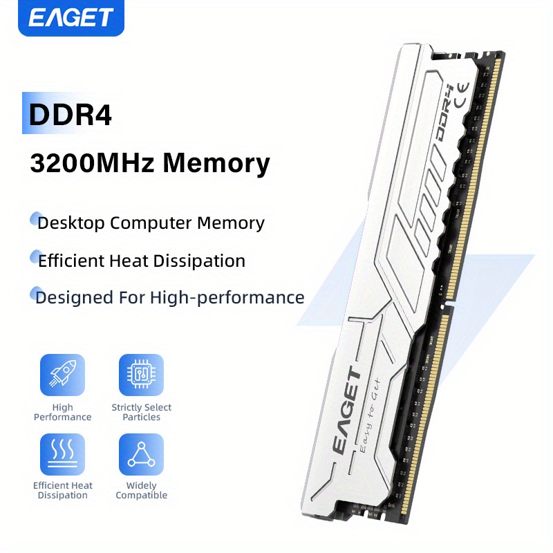 ddr4 デスクトップメモリ 16gbキット (2x8gb)/8gb 3200mhz ddr4 ゲー