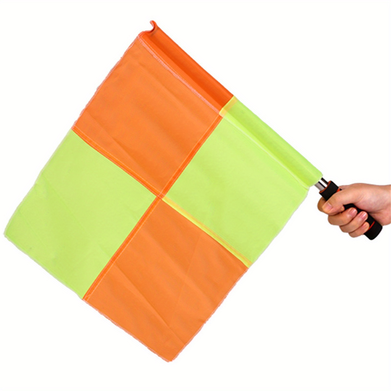 2Pcs Referee Linesman Flags For Hockey Rugby Footb... - Vicedeal