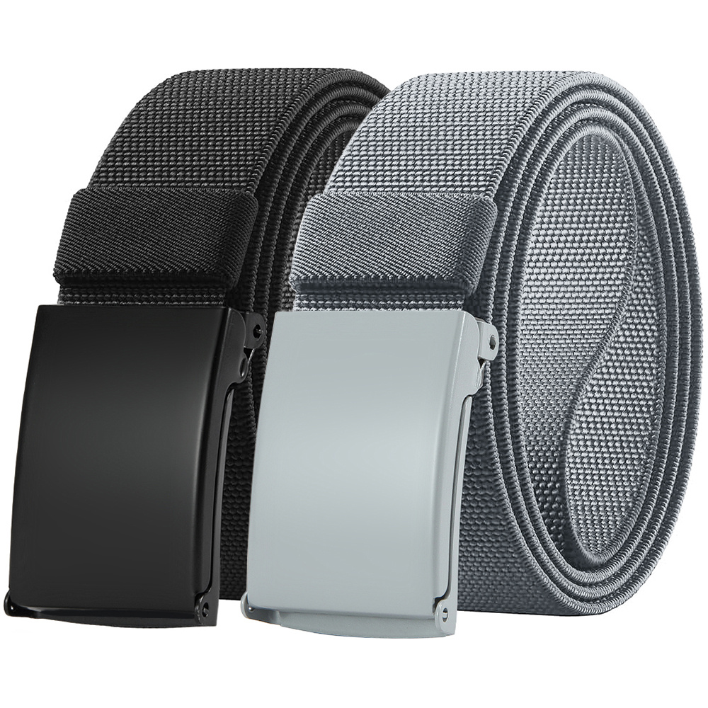 Men's 2pcs Ratchet Elastic Belts - Golf Belt With Bottle Opener , Durable Material For Casual, Sports, And Golf Wear, Ideal Father's Day Gift
