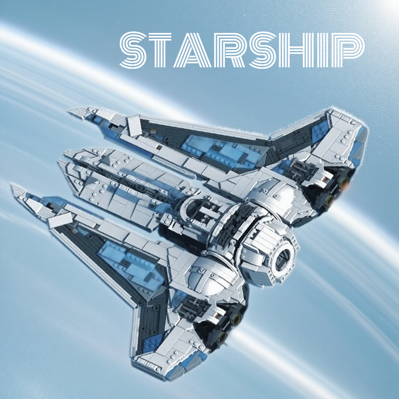 model starship sold on Temu United States