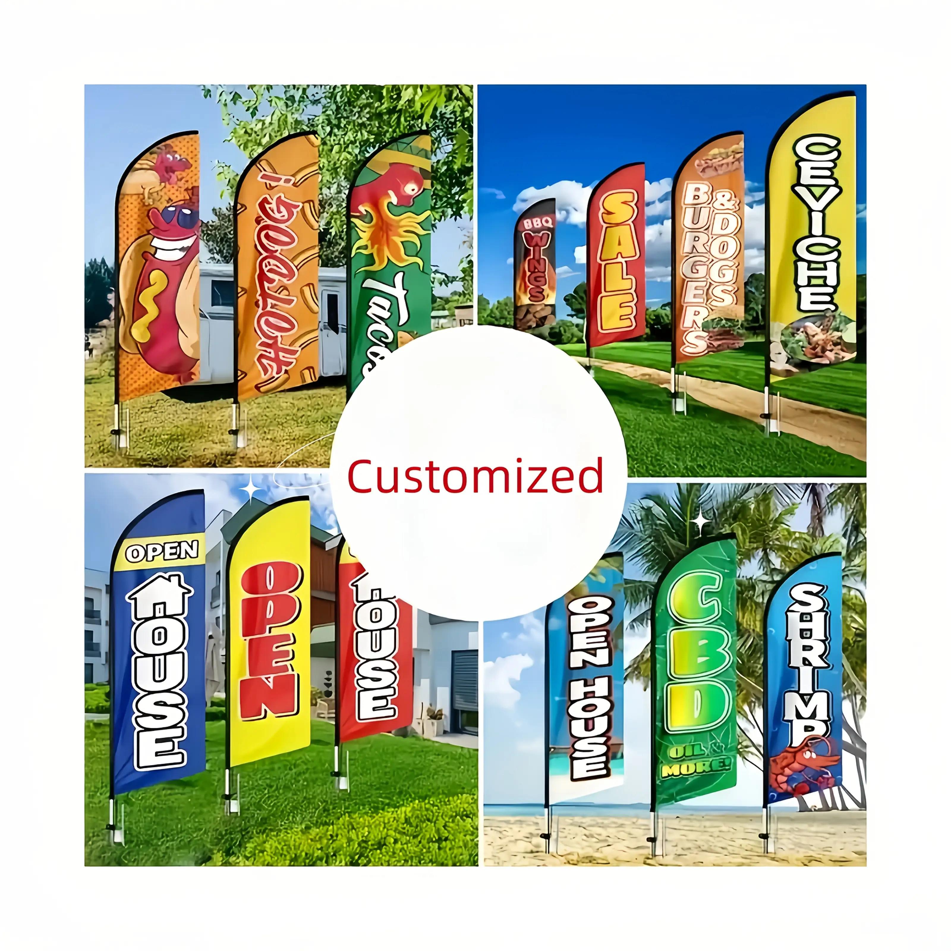 custom banner for outdoor and indoor use promotional advertising party decoration flag single sided printing customizable no flagpole included suitable for multiple   festival celebration decor