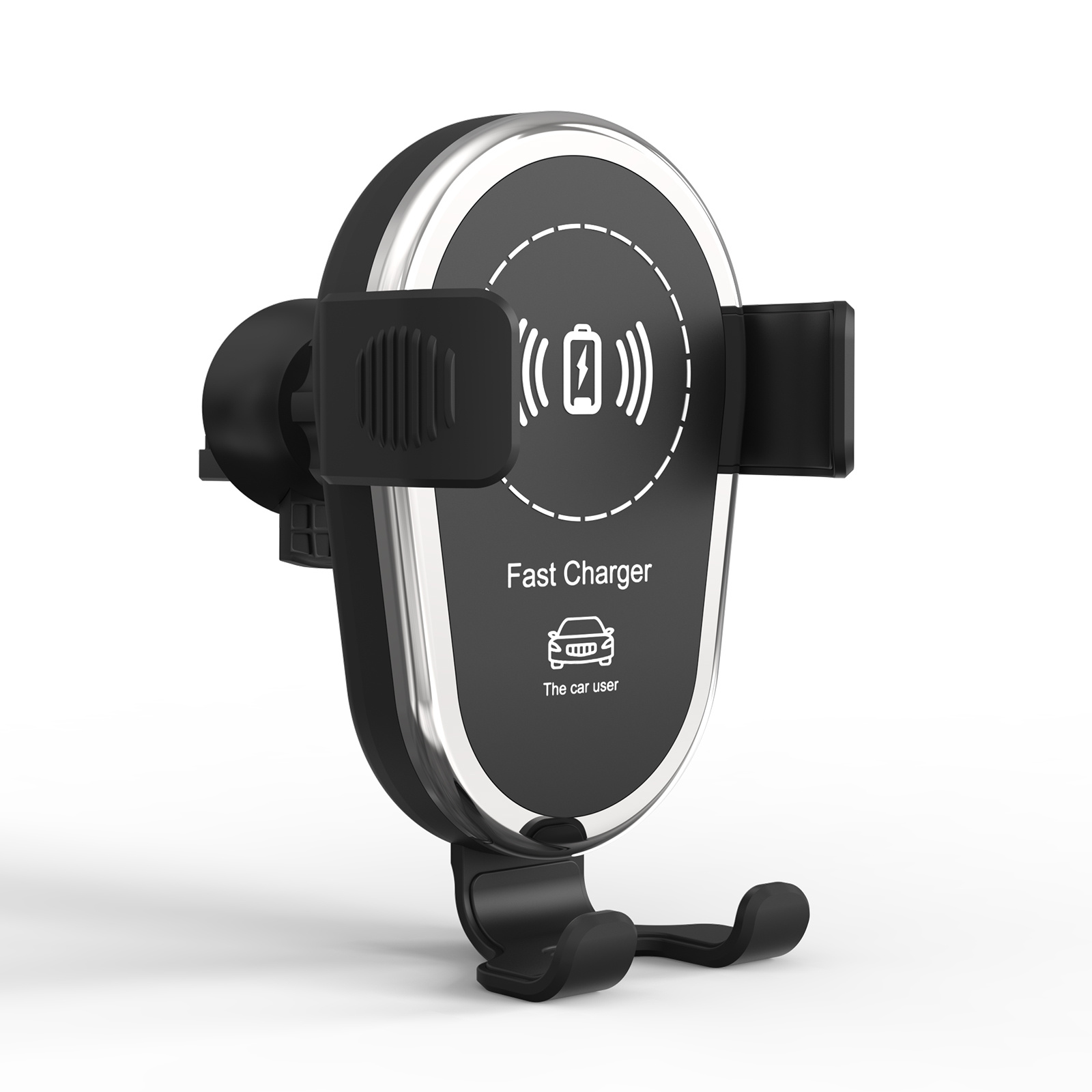 Temu – TEMU [car Accessories] 15w Car Charger, Magnetic Wireless Car Mount Charger, Mount Automatic Sensing, 360 Degree Adjustable, Car Phone Charge