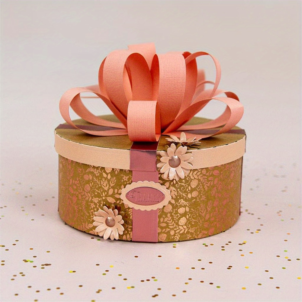 Set Di 5 Fustelle In Metallo Per Scrapbooking E Goffratura - Forma Bella, 10.7x13.9 Cm, Acciaio Al Carbonio