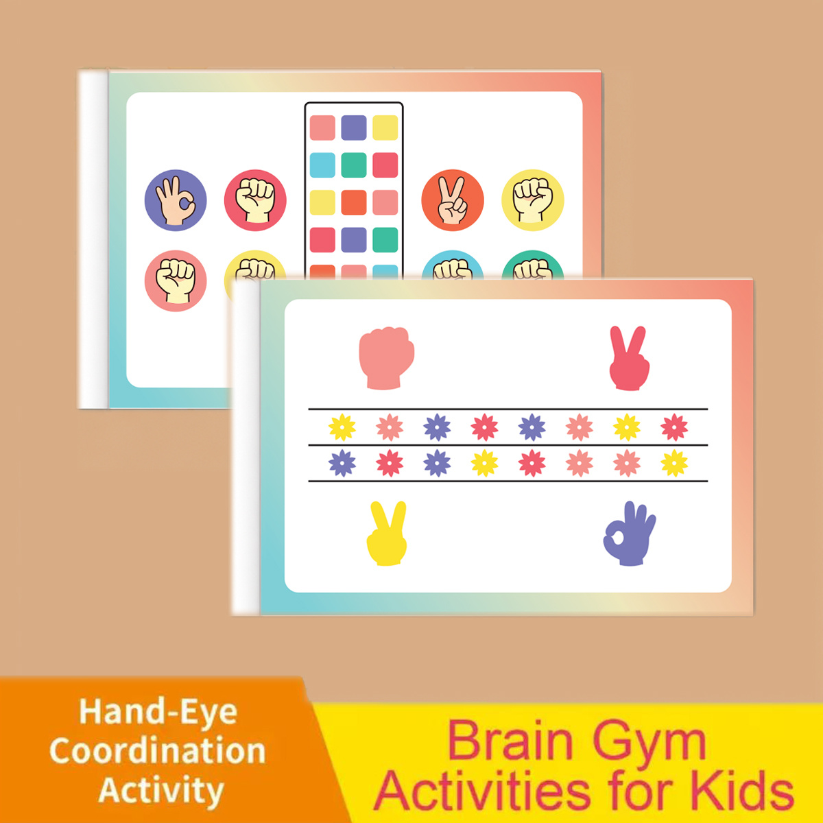 Brain Gymnastics Activities Book for Memory and Focus