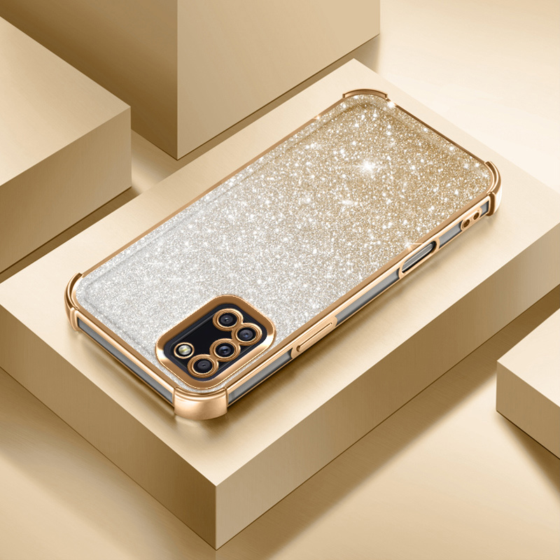 TEMU Чохол для телефону: для for Samsung for Galaxy A23-5G/A24-4G/A25-5G/A26/A50S/A50/A30S/A31/A32-4G/A32-5G/A33-5G/A34-5G/A35-5G з іскристим рожевим