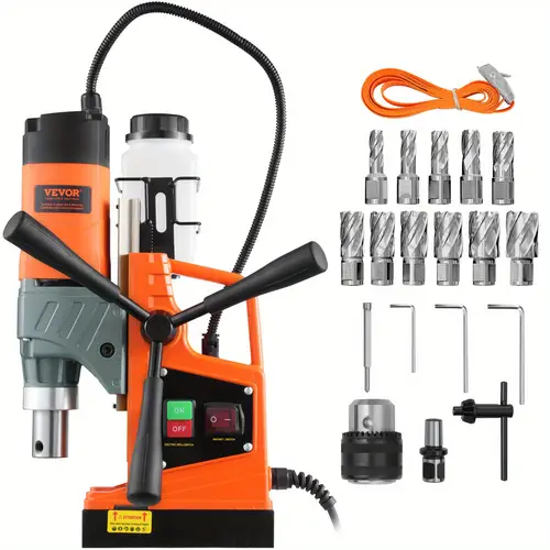 magnetic drill 1450w power 40mm boring diameter 12500n holding force 850 rpm electric mag drill for home and industrial use