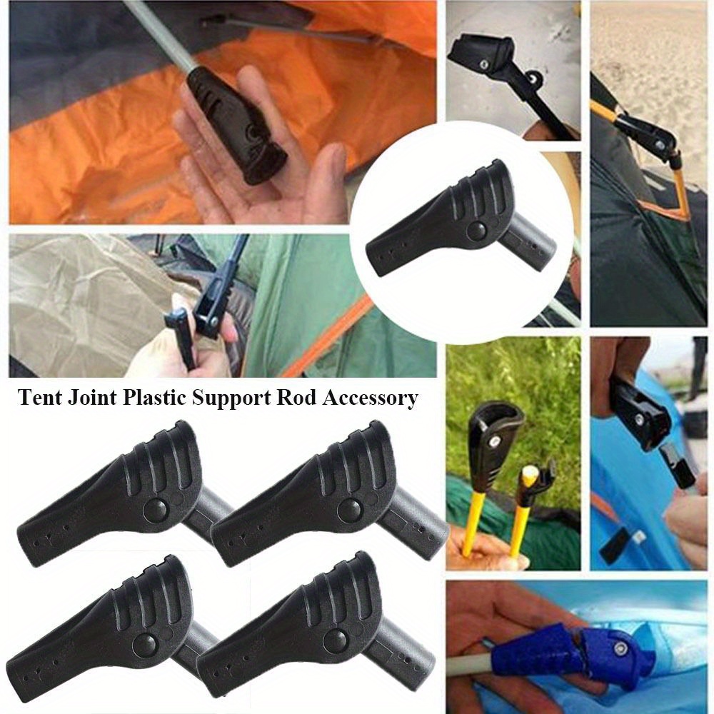 1pctent accessory joint plastic support rod repair support rod folding rotary joint parts automatic tent support components