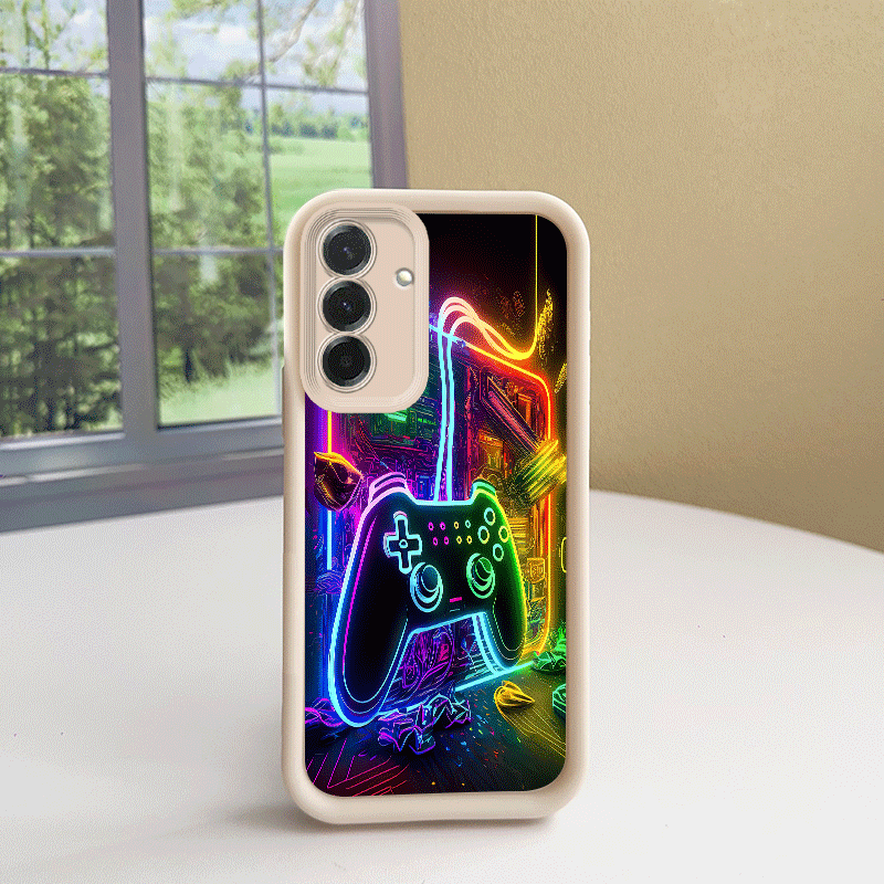 TEMU Game Controller Phone Case Suitable For Galaxy A05 A05s A06 A07 A12 A13 A14 A15 A16 5g A17 A21s A22 A23 A24 A25 A26 A32 A33 A34 A35 A36 A52 A53