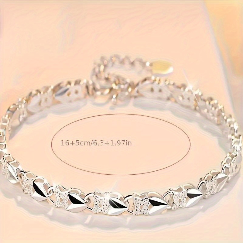 925 Silver Plated Bangle Elegant Bracelet For Daily And Party Wear_voghion.com