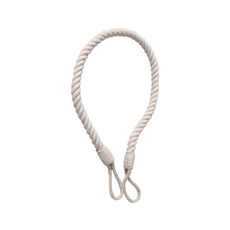 TEMU 1pc Oppselve de Cortina Tejido a - Correa de Cortina Rústica Beige con Tejida a , Fácil Instalación, Accesorio Decorativo para Ventanas Adecuado