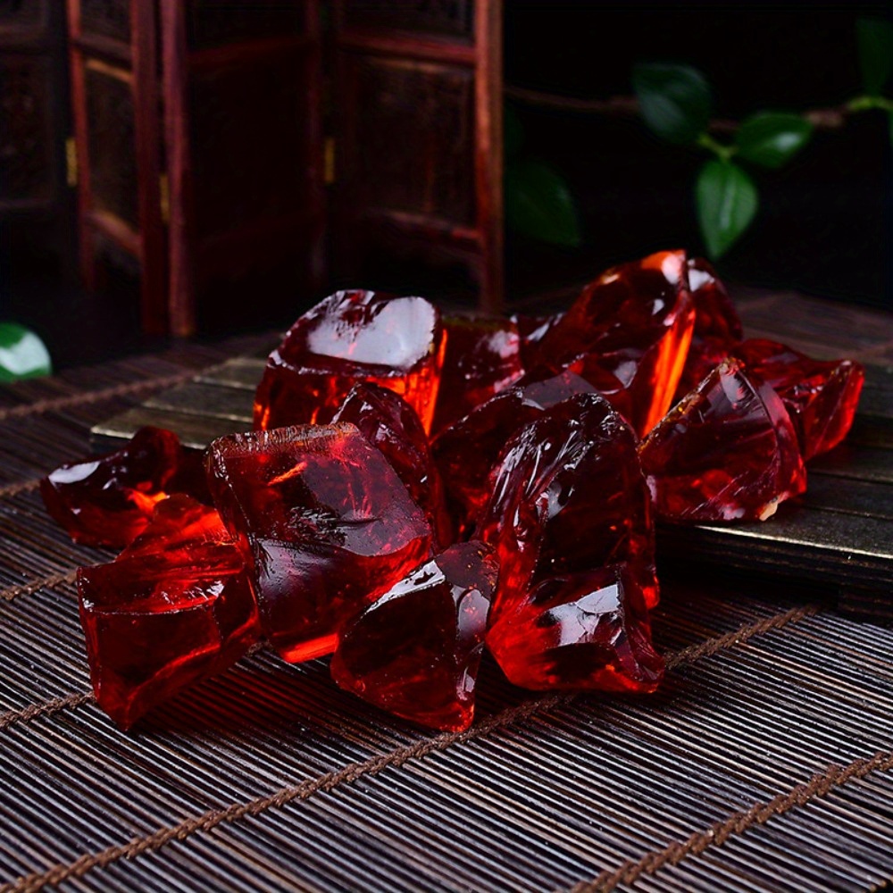 TEMU Crystal Stone With Function - Vibrant Colored Glass Decor For Home, Office, Or, Stones, Essential Oil Diffuser Rock, Enhances Ambiance & Promotes Relaxation, Yoga Vibrant Glass Decor Crystal