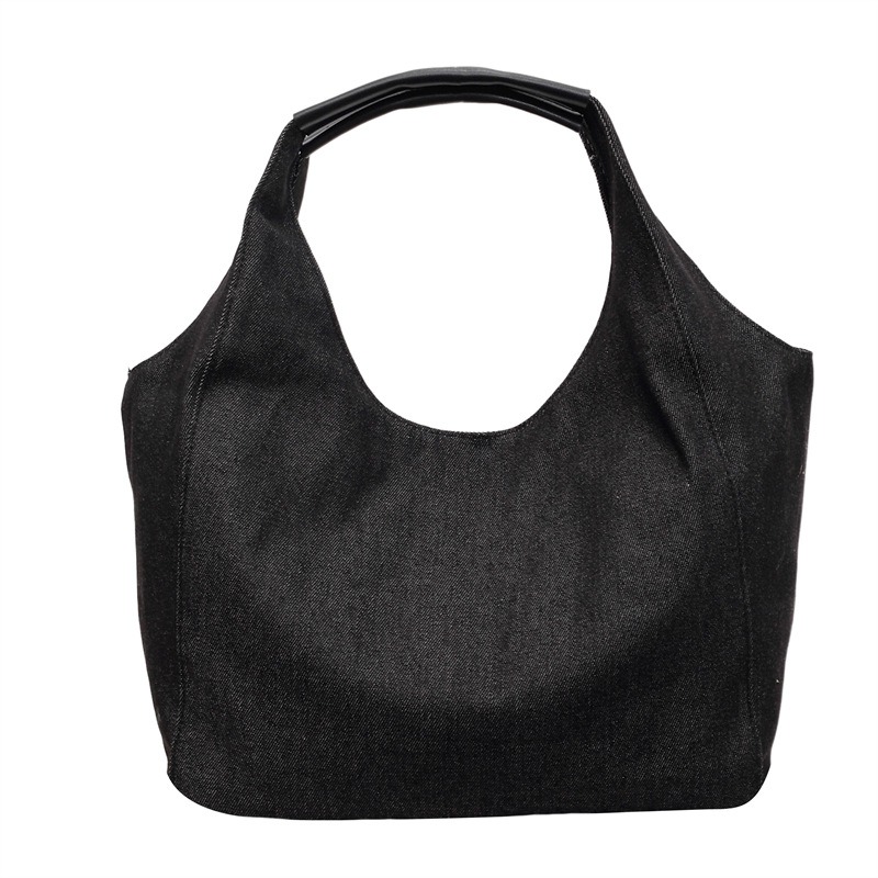TEMU 2026 New Style High-end Tote Bag, Spacious, Retro Casual Commuter Style, Crossbody Or Shouldered