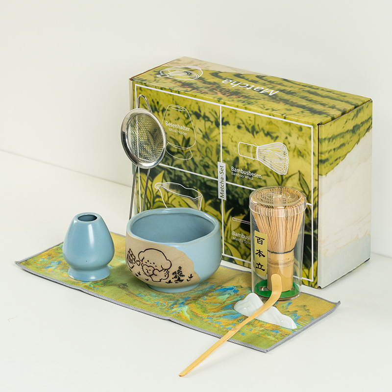 宋時代茶道具セット、抹茶道具、抹茶茶筅、竹製茶筅、抹茶ブラシ、お
