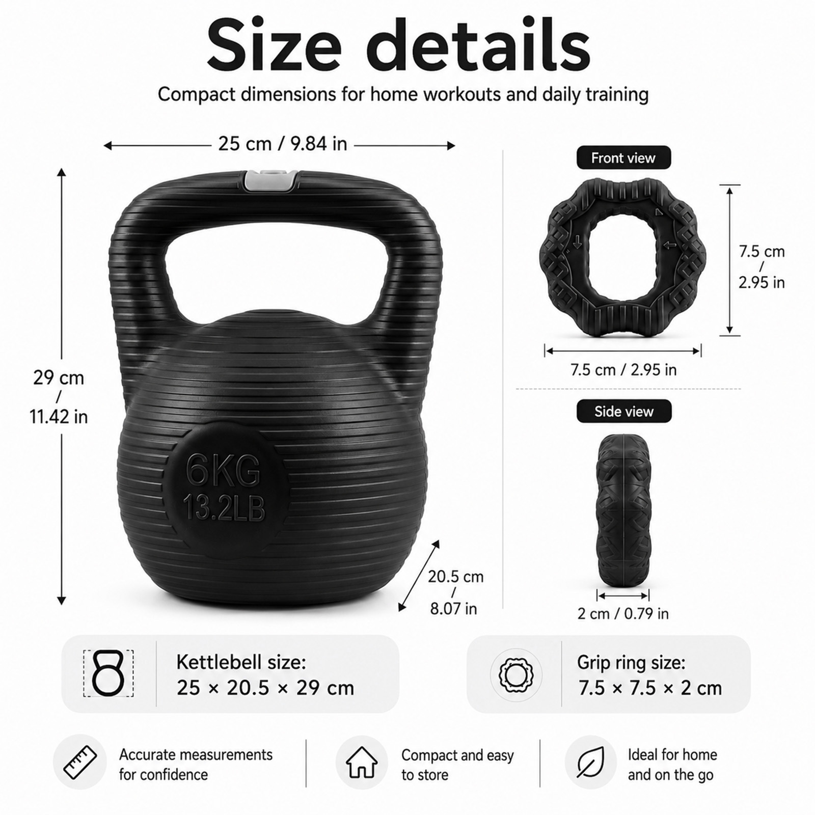 Image of Optional Water Kettlebell & Dumbbell With 2 Grip Rings - 6kg Weight Suitable For Home Gym, Water Training, Toning, Ab Workouts, Hip Lift, Portable Fitness Equipment For & Men, Aerobic Exercise