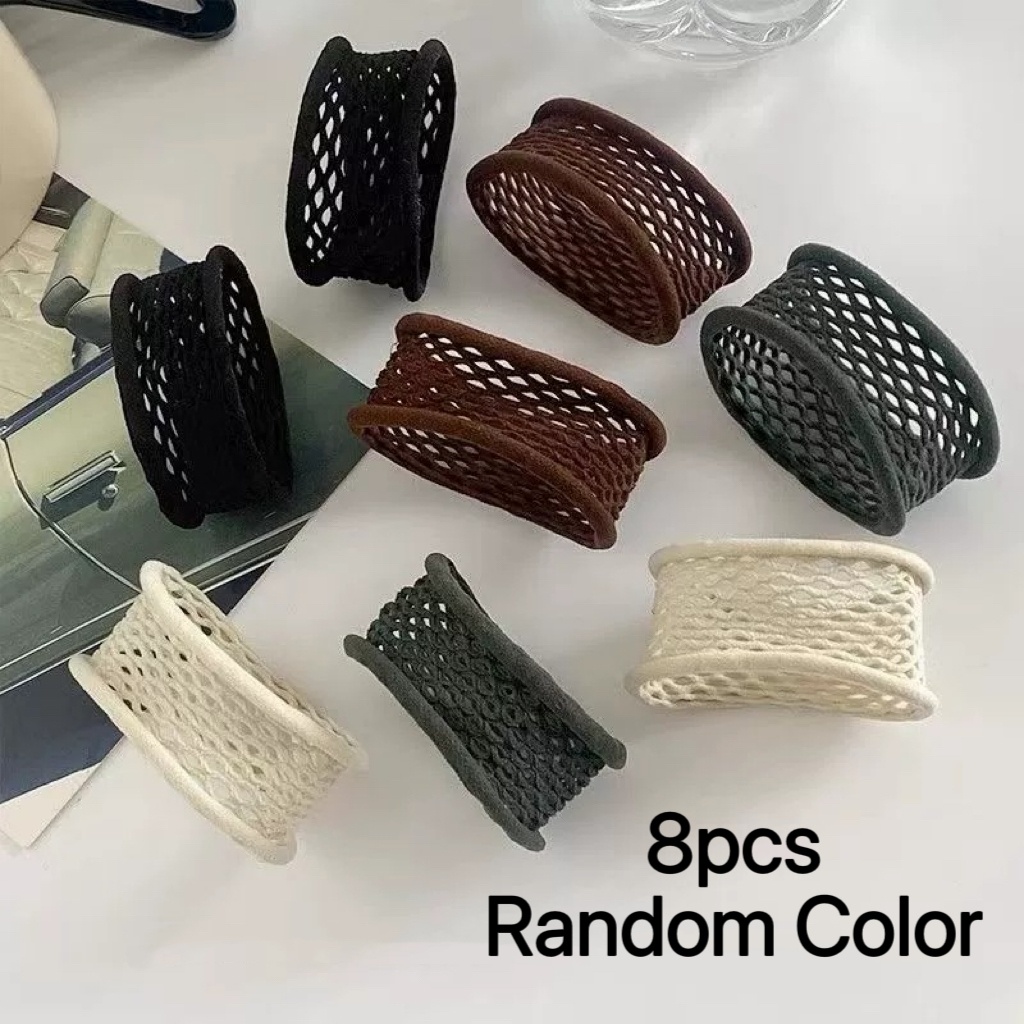TEMU 8pcs High-elastic Non-slip Plastic Sleeve Covers Random Colors - Non-damaging Elbow Sleeves, Cuff Ruffle Fixed Straps, Armband Anti-slip Sleeve