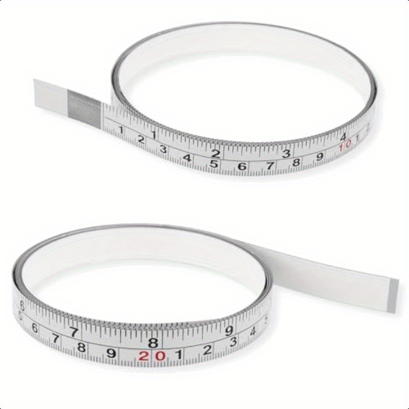 Adhesive Measure Tape SEWCHICS Self-Adhesive Measuring Tape Ruler ...