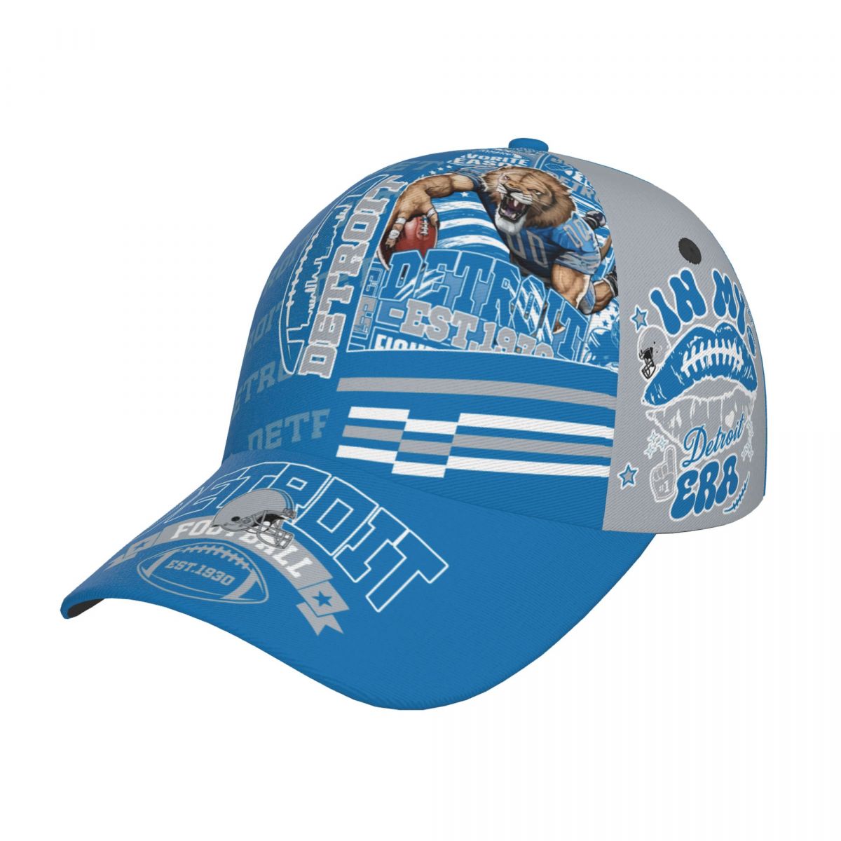 TEMU Adjustable Snapback Featuring A Silhouette Of Detroit, Perfect For Game Day Gifts For Fans Of Men And Women