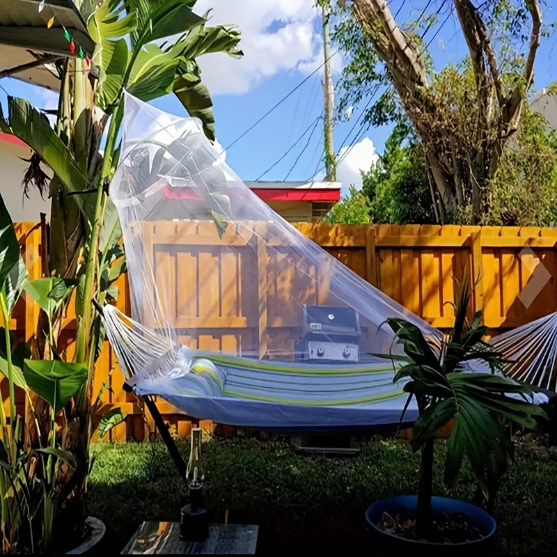 blue round ceiling mosquito net sturdy frame no electricity needed easy   for bedroom insect protection   decor exquisite   mosquito repellent device nonpowered   details 4
