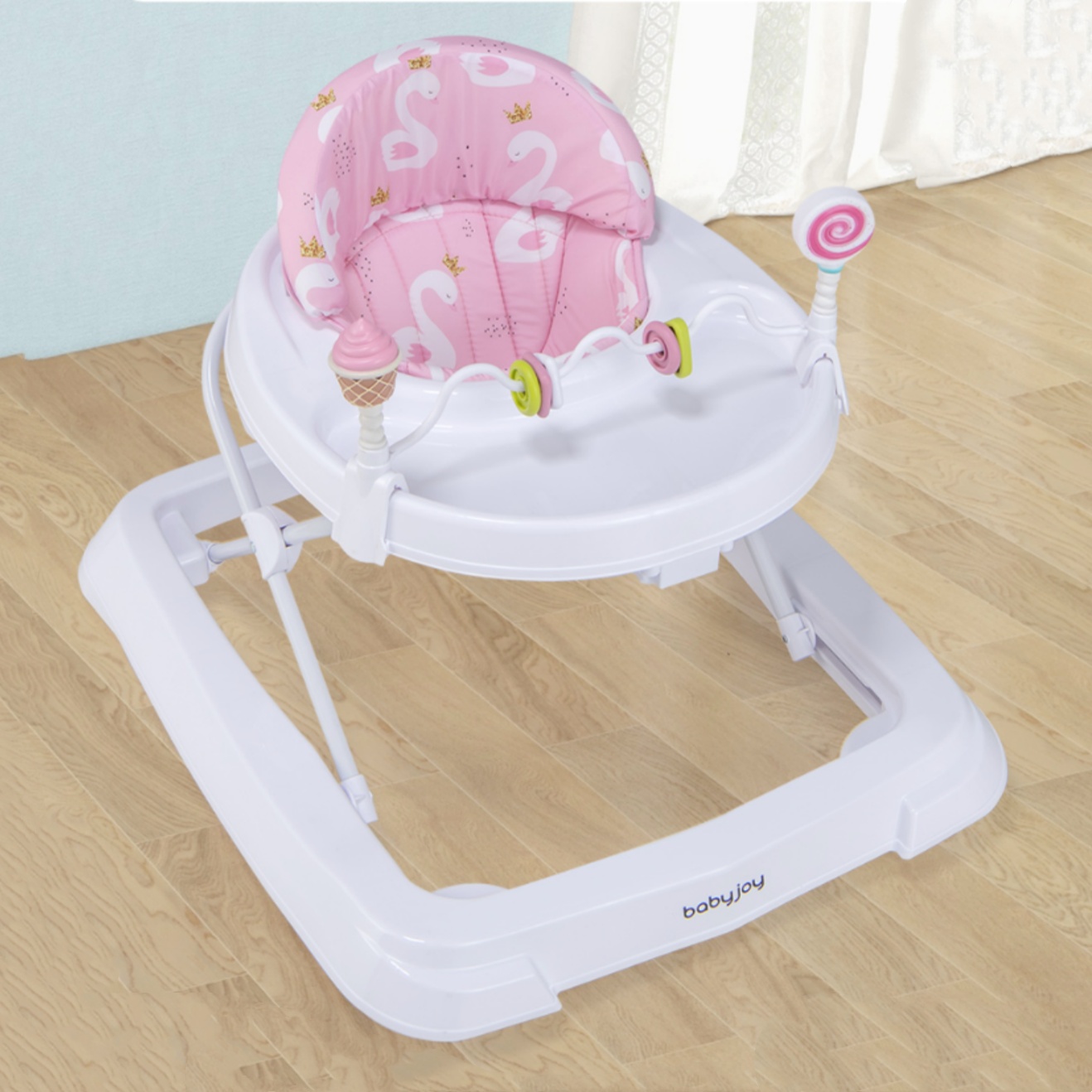 baby walker with wheels sold on Temu United States