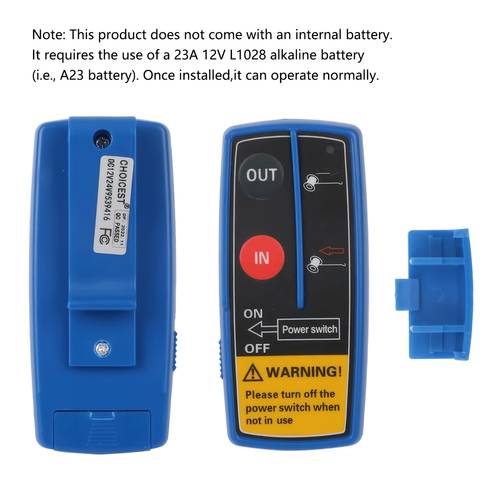 wireless winch remote 22 86meter range 12v 24v universal for car truck winch controller set