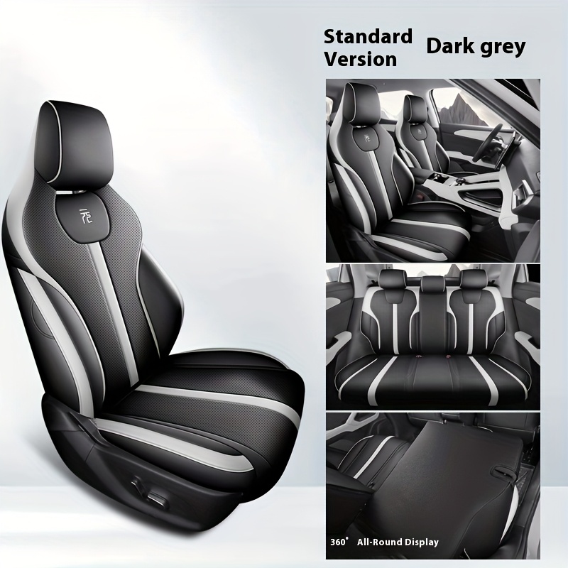 TEMU 5 Seats New For Byd 2- 360 Full Coverage Breathable Universal Car Seat Covers Wear-resistant Scratch-resistant Easy To Clean Inner Lining Filled