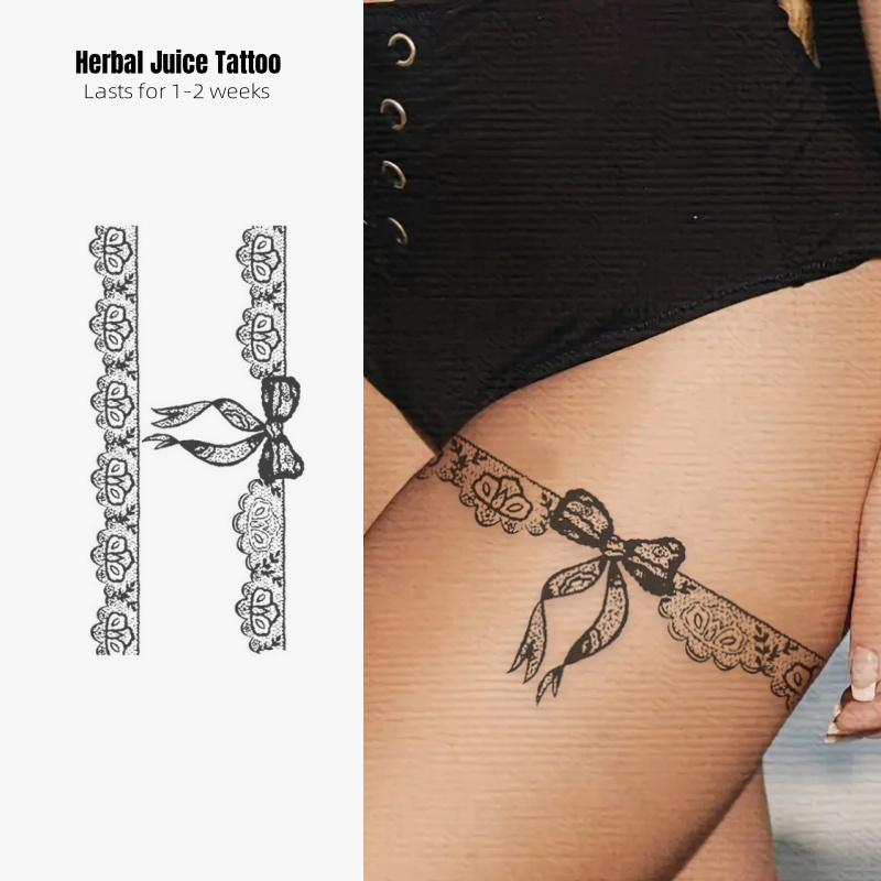 garter belt tattoo ideas 15 Charming Garter Belt Tattoo Ideas main image 0