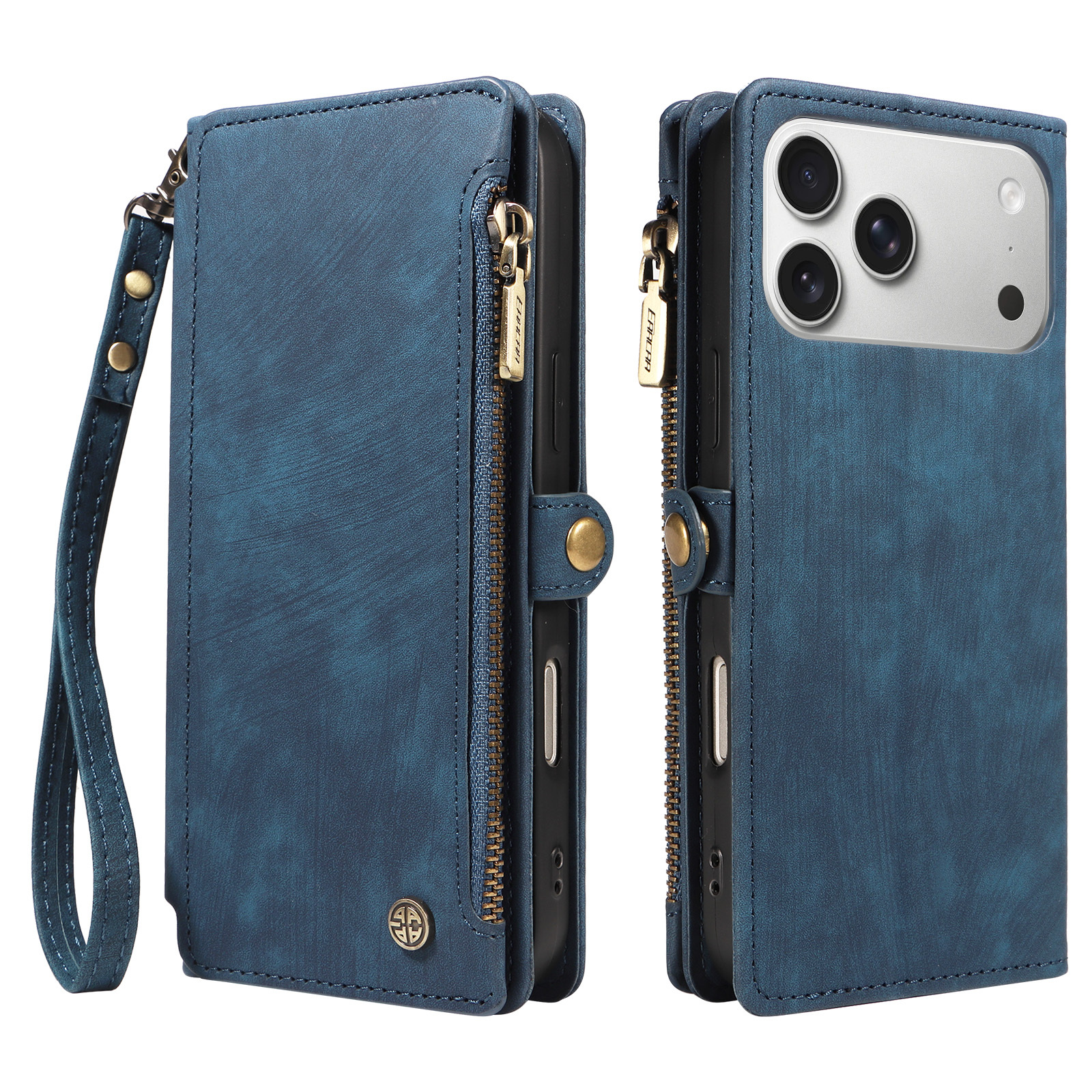 TEMU Phone Case - Multifunctional Practical Phone Case For Galaxy S24 S25 S26 Fe Edge Faux Leather With Stand Wallet 2-in-1 And Lanyard Magnetic