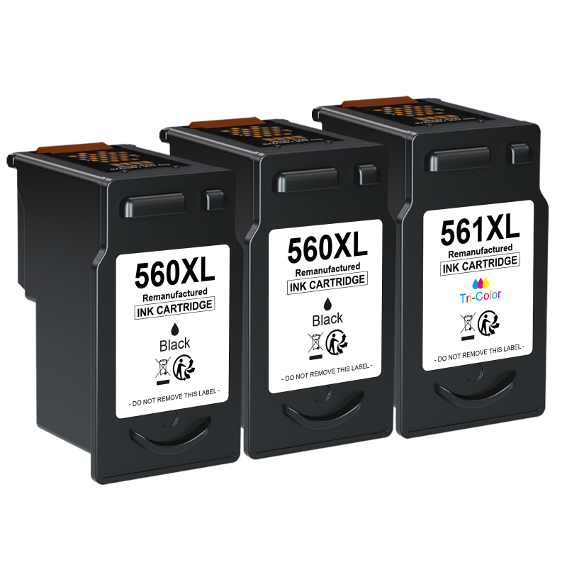 E-shop 560 561 XL Tintenpatronen Multipack für Canon 560XL 561XL PG-560XL CL-561XL PG560XL CL561XL Druckerpatronen für TS5350 TS5351 TS7450 TS7451