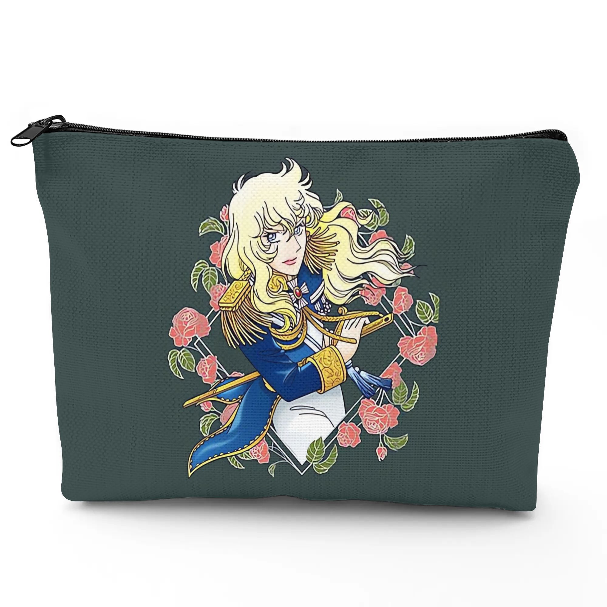 TEMU Ois De Jarjayes Blue 2021 Pouch, Perfect For Travel, Ideal For Stylish And , Conveniently Fits In Luggage Or Tote For Daily