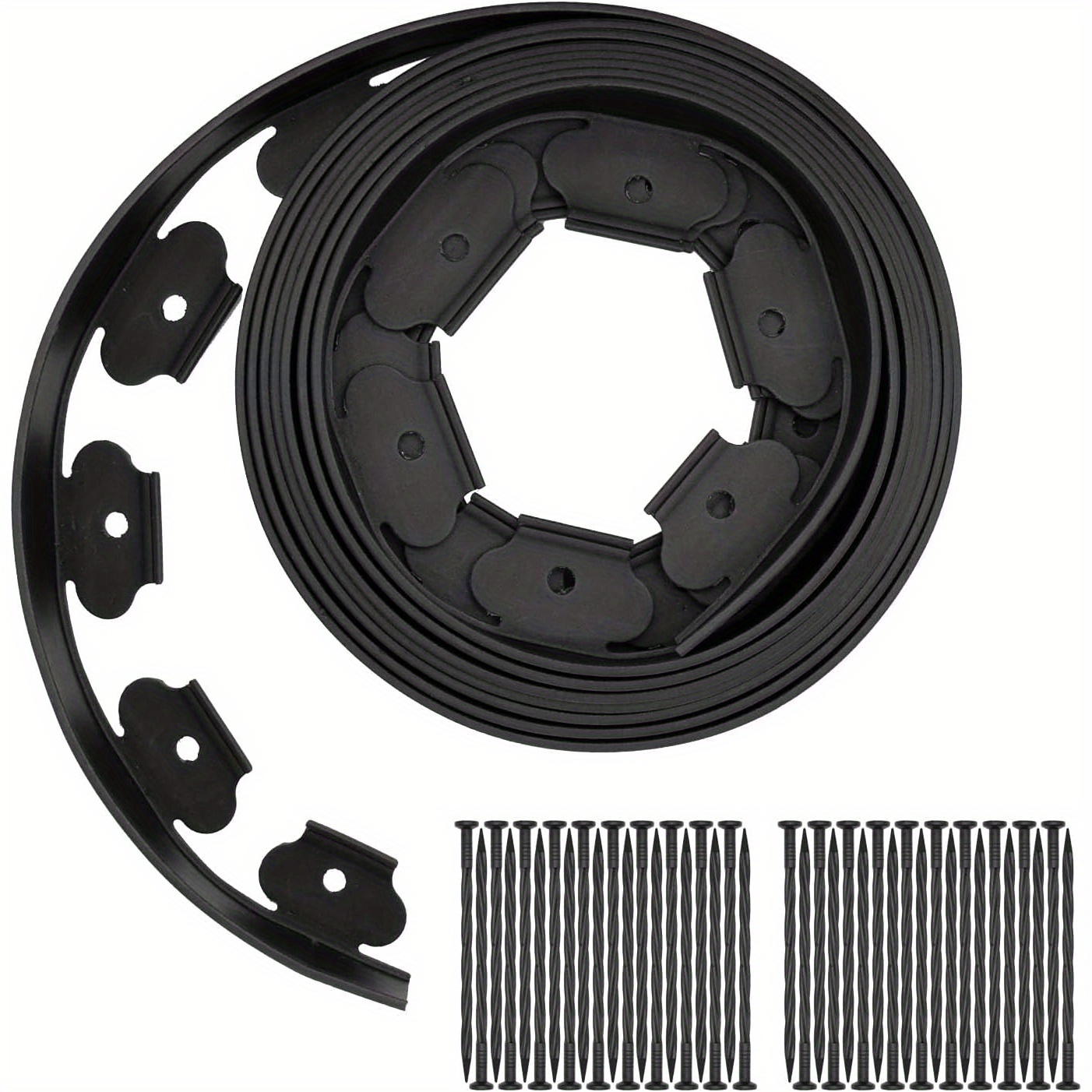 VIVOSUN Landscape Edging Kit 33ft Long 2in High, No-Dig