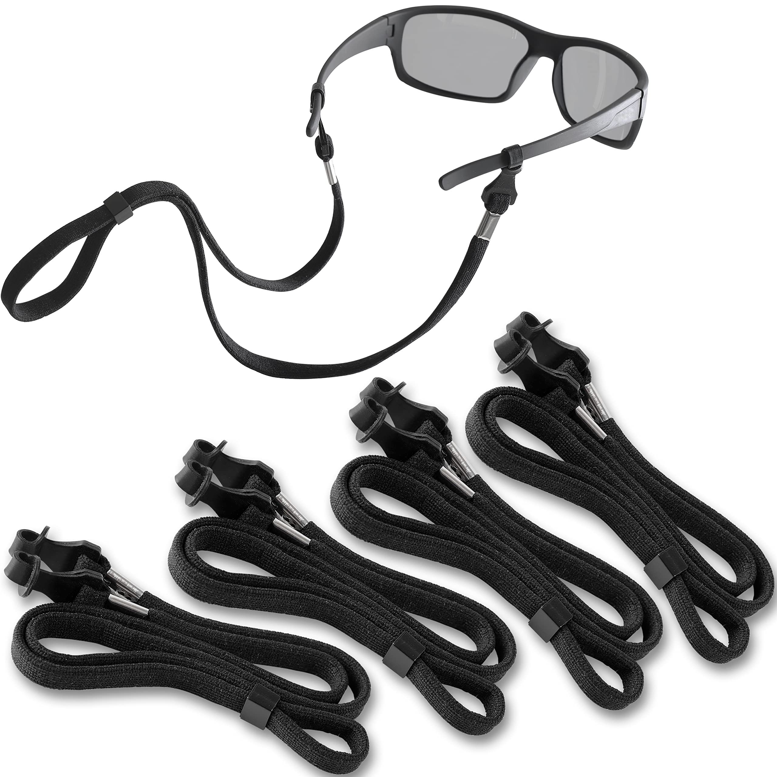 TEMU 4 Eyeglass Lanyards Keep Your Glasses & Around Your Neck. , Practical Neck Strap, Quality Durable Plastic, Fashionable Eyewear Accessory.