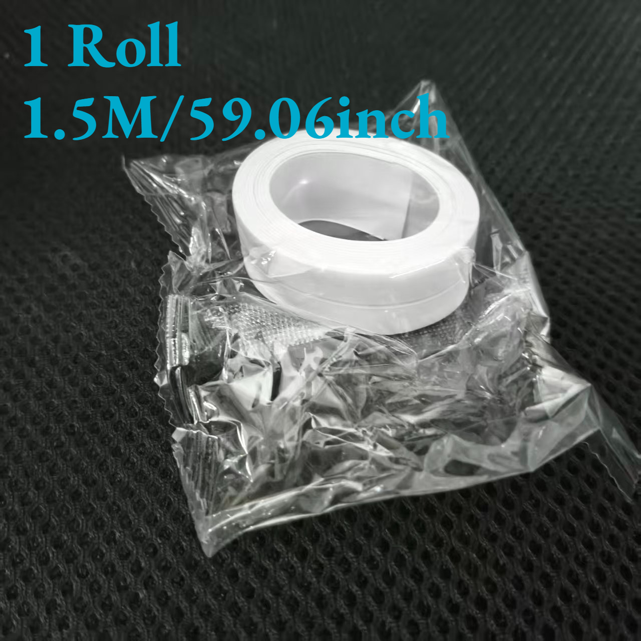 TEMU 1 Roll Upgrade Your Bathroom With Self-adhesive Caulk Strip Tape!